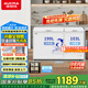 澳柯瑪（AUCMA）302升家用冰柜 雙溫雙箱大容量冷柜 臥式冰柜雪糕柜雙溫冷柜 冷藏全銅管 BCD-302CNE 國家補貼