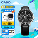 卡西歐（CASIO） EDIFICE EFV-540商務(wù)時(shí)尚男士表 通勤百搭石英男士手表 EFV-540L-1AVUPR100米防水