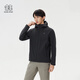 KOLON SPORT/可隆戶(hù)外軟殼衣 男子防水防風(fēng)透濕耐磨3L PCM軟殼夾克 LHJK5AN037-BK 黑色 L 175/96A