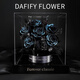 DAFIFY永生花擺件真花玫瑰花束家居擺件新婚生日情人節(jié)禮物送女友 蔚藍(lán)星辰