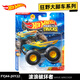 風(fēng)火輪（HOT WHEELS）大腳車(chē)合金車(chē)模男孩玩具車(chē)禮物狂野肌肉越野車(chē)大汽車(chē)漫威蜘蛛俠 波浪破壞者-A