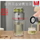 雙立人（ZWILLING）加厚雙層玻璃杯辦公茶水分離隔熱網(wǎng)紅杯公司紀念品 升級款高硼硅玻璃 420ml 1只