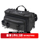 達(dá)億瓦（DAIWA） 路亞漁具包 多功能收納大容量雙肩包斜挎包釣魚腰包 路亞腰包-黑色（32x12x20cm)
