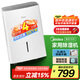 美的（Midea）除濕機(jī)/抽濕機(jī) 除濕量18升/天 家用輕音萬向輪 地下室車庫抽濕器 干衣機(jī)智能除濕器CF18BD/N7-DF3