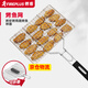 FIREPLUS燃客304不銹鋼烤魚夾子家用 燒烤用具 烤魚網(wǎng)夾加粗加密烤魚夾板 大號(hào)烤魚網(wǎng)【304不銹鋼】可折疊