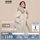 波司登反季冬季羽絨服女款中長(zhǎng)款脫卸帽大毛領(lǐng)新國(guó)標(biāo)商場(chǎng)同款外套