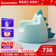 iloom 兒童沙發(fā)韓國(guó)進(jìn)口卡通寶寶學(xué)坐凳可愛(ài)兔子?jì)雰荷嘲l(fā)椅兒童小椅子 恐龍-藍(lán)色 50cm
