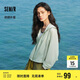 森馬（Semir）涼感防曬衣女短款寬松網(wǎng)眼夾克25夏季薄外套109325108009