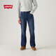 Levi's李維斯25年秋冬新款男士美式復古Clean Fit537靴形牛仔褲 群青色 36 (32)