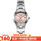 卡西歐（CASIO） 卡西歐(CASIO)女表 鋼帶小表盤女士石英粉色手表送女友禮物 肉粉盤鋼帶LTP-1241D-4A3