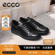 愛步（ECCO）25年秋季新款牛皮輕奢經(jīng)典休閑板鞋 柔酷60周年525464 黑色42