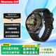 紐曼（Newmine）2025新款智能運動(dòng)手表男士AI藍牙通話(huà) 血氧心率監測 多運動(dòng)模式 離線(xiàn)支付NFC門(mén)禁睡眠監測智能手環(huán) 黑色膠帶 【AI模型+超長(cháng)續航】