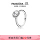 潘多拉（PANDORA）經(jīng)典優(yōu)雅戒指925銀閃耀單鉆張揚華麗高級簡(jiǎn)約生日禮物送女友 經(jīng)典優(yōu)雅 52mm—12號圈口