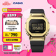 卡西歐（CASIO） G-SHOCK 黃金時(shí)代新黑金系列 運(yùn)動(dòng)手表卡西歐手表送男友 GM-5600G-9PR