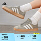 adidas T頭鞋 VL COURT 2.0復(fù)古板鞋德訓(xùn)鞋男女阿迪達(dá)斯輕運(yùn)動(dòng)   卵石銀灰/漢玉白/金色   37