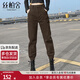 絲柏舍2025秋裝新款女裝時(shí)尚簡(jiǎn)約寬松水洗束腳褲哈倫高腰牛仔褲