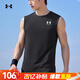 安德瑪（Under Armour）2025夏季新款HeatGear Armour男子訓(xùn)練運(yùn)動速干緊身背心1361522 1361522-001 L