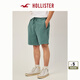HOLLISTER25夏新款經(jīng)典小海鷗澤西風(fēng)運(yùn)動(dòng)衛(wèi)褲短褲男裝KI328-5190 深綠色 XS (170/70A)