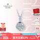 鉆石世家【七夕禮物】愛(ài)隨心動(dòng)·小星動(dòng) 18K金鉆石吊墜鉆石項鏈女送女友 白色 吊墜&925銀鏈