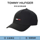 TOMMY HILFIGER湯米 JEANS系列 夏季新款男女同款棒球帽鴨舌帽可調(diào)節(jié) 黑色 均碼