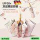 德國24骨雙層雙花遮陽(yáng)傘加大抗風(fēng)晴雨兩用太陽(yáng)傘女防曬防紫外線(xiàn) 粉瑤春也 24骨
