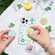 PopSockets【完美一日·手機(jī)殼】泡泡騷x Second Morning早安檸檬聯(lián)名系列手機(jī)保護(hù)套卡通防摔磁吸生態(tài)手機(jī)殼 幸運(yùn)四葉草 iPhone 16 Pro Max