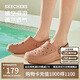 斯凱奇（Skechers）洞洞鞋女士夏季外穿包頭泡泡鞋厚底透氣軟底涼拖鞋休閑鞋111514