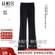 絲柏舍顯瘦喇叭褲2025秋裝新款女裝簡(jiǎn)約高腰松緊長(cháng)款休閑褲
