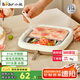 小熊（Bear）炒酸奶機(jī)家用小型炒冰機(jī)冰淇淋機(jī)制冰機(jī)免插電316不銹鋼CX-JE028
