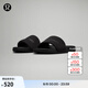 lululemon丨restfeel slide 男士拖鞋 *徽標款 LM9AYYS 黑/黑/黑 43