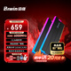 佰維（BIWIN）32G(16G×2)套裝 DDR5 6000頻率臺式機內(nèi)存條 時空行者DW100炫光 RGB燈條(C36)黑色 AI PC電腦配件