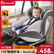 法雷曼兒童安全座椅0-12歲汽車用360度旋轉(zhuǎn)i-Size認(rèn)證嬰兒寶寶可坐可躺 太空灰Isize認(rèn)證