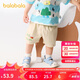 巴拉巴拉嬰兒褲子寶寶短褲2025夏裝薄款男女童舒適洋氣潮208225110202