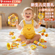 爸爸衛(wèi)士 DADDY GUARD新生兒滿月男女寶寶禮物玩具0-2歲見(jiàn)面禮實(shí)用一周歲高檔生日禮物 【豪華款】12件套高端禮盒 高檔套裝新生兒見(jiàn)面禮小孩兒實(shí)用