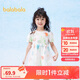 巴拉巴拉童裝女童公主裙2024夏季兒童連衣裙寶寶裙子文藝網(wǎng)紗208224111011