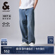 杰克·瓊斯（JACK&JONES）春夏新款百搭簡約寬松帥氣水洗彈力復(fù)古牛仔休閑褲男裝224332116 中藍(lán)牛仔E39 常規(guī) 中藍(lán)牛仔E39 32 175 W32/L32