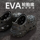 梵昇昱洞洞鞋男夏季2026款運動(dòng)防滑涉水溯溪鞋戶(hù)外開(kāi)車(chē)釣魚(yú)涼拖鞋男外穿 黑色 【二代升級包跟款】 42 【標準碼】
