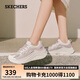 斯凱奇（SKECHERS）糕糕鞋女鞋夏季蕾絲透氣厚底休閑鞋輕便軟底運(yùn)動(dòng)鞋松糕鞋117520