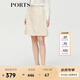 PORTS 寶姿秋冬新品女裝短裙ALM9S022NFQ078 粉色混色 M (6)