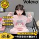 G.DUCKKIDS兒童睡衣法蘭絨秋冬季女童寶寶冬天加厚保暖女孩可愛珊瑚絨家居服 淺粉色【美樂蒂】 120 建議身高110-120cm6-7歲