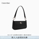 Calvin Klein【七夕禮物】腋下包通勤包包金屬字母拉鏈CK女包單肩法棍包DH3237