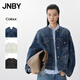 JNBY/江南布衣25春新品牛仔夾克外套女復古休閑酷感5P1613280 993/牛仔深藍 S