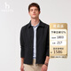 哈吉斯（HAZZYS）男裝 2025春夾克ASVZU0CAX62 深藏青色DN 2XL（185/104A52）
