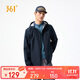 361°外套男秋季三防防潑水運動(dòng)休閑連帽沖鋒夾克風(fēng)衣服652534601H-6