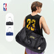NBA官方-球場(chǎng)生活系列男女同款斜挎包 洛杉磯湖人籃球包（黑色） F