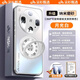 御森迪oppofindx8Ultra手機殼新款FindX8s旋轉支架+陳磨砂FindX8pro全包鏡頭膜防摔Magsafe磁吸保護套硬 【銀白色】360°磁吸旋轉丨解壓齒輪聲丨超強防摔 OPPO Fi