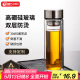 天喜（TIANXI） 水杯玻璃杯大容量杯子家用便攜男女辦公泡茶杯隨手茶水分離杯 本色350ml（雙層加厚玻璃）