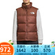 the North Face北面美版1996 RETRO NUPTSE羽絨馬甲男女款700蓬(鴨絨鵝絨隨機(jī)) NF0A3JQQ男款6S2-紅棕色 L