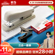晨光（M&G）鋼制辦公訂書機(jī)3件套裝(訂書器+訂書釘1000釘+起釘器)適配12#號(hào)釘25頁 灰色ABS916KBK