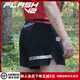 BIGK 大K FLASH V2 競技運動短褲 馬拉松 路跑訓(xùn)練 戶外運動 自帶內(nèi)襯 黑色 L 【125-140斤】